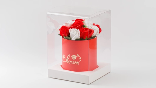 Букет из мыльных цветов №4, 12*14 см