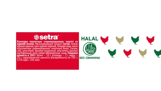 Паштет Setra из куриной печени 100 г Паштет Setra из куриной печени 100 г