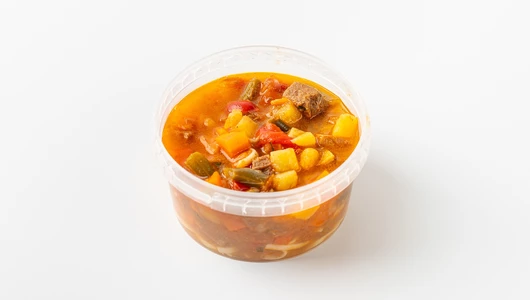 Лагман с&nbsp;говядиной с&nbsp;ржаной гренкой ФК