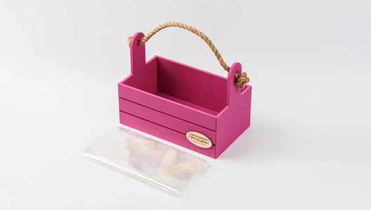 Бокс ящик деревянный подарочный малый ягодный Бокс ящик деревянный подарочный малый ягодный