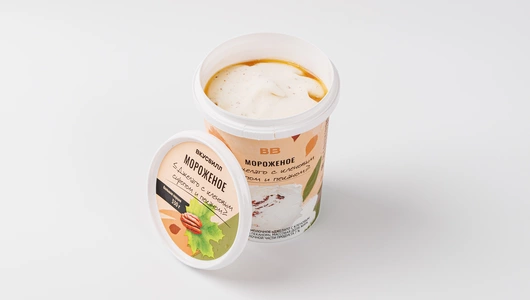 Мороженое "Джелато с кленовым сиропом и пеканом", 330 г