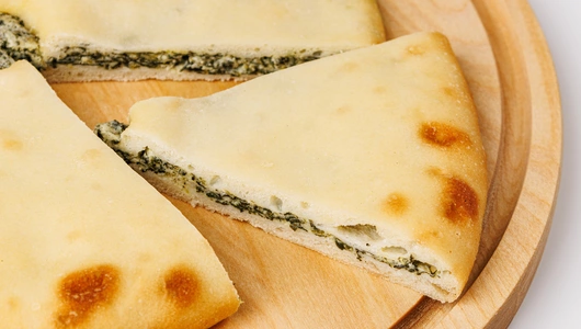 Пирог с сыром и шпинатом, зам. Пирог с сыром и шпинатом, зам.