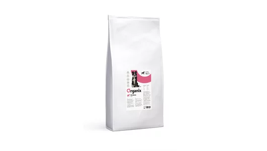 Organix сухой корм для взрослых собак всех пород с ягненком и цельным рисом, 18 кг