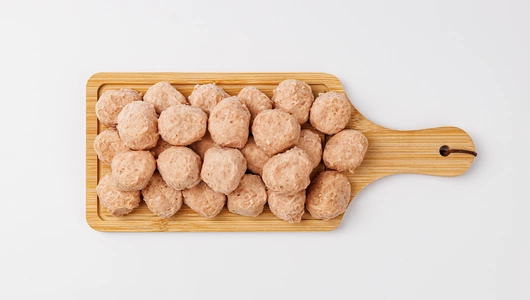 Фрикадельки из мяса кролика и индейки, зам. Фрикадельки из мяса кролика и индейки, зам.