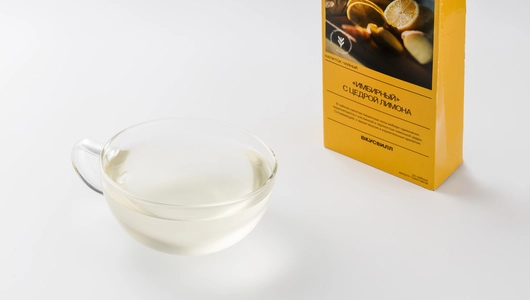 Напиток чайный "Имбирный" с цедрой лимона