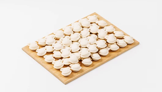 Пельмени "Бегемоткино" с говядиной и сливками Пельмени "Бегемоткино" с говядиной и сливками