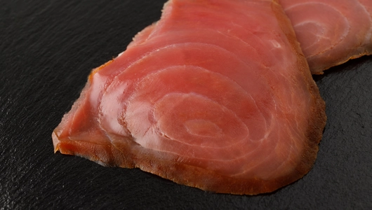 Тунец холодного копчения ломтики, 100 г