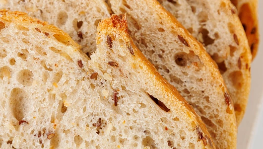 Хлеб "Ячменный" для брускетт, нарезка (на закваске)