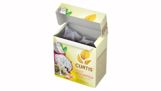 Чай белый Curtis White Bountea листовой с тропическим ароматом 20х1,7 г
