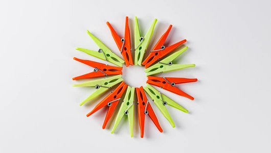 Набор прищепок, 12 шт