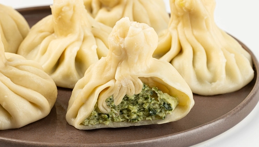 Хинкали с индейкой и цыпленком