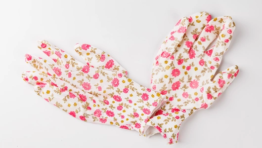 Перчатки садовые с покрытием розовые SG 1919, размер 8 (М) _CО