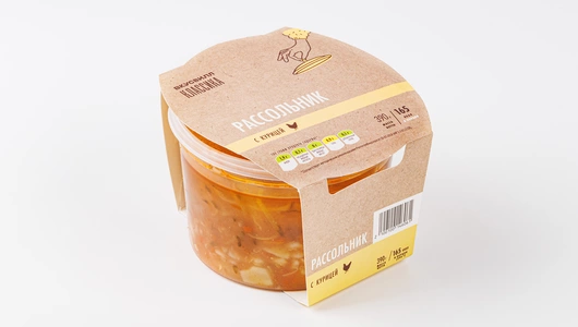 Суп "Рассольник" с курицей