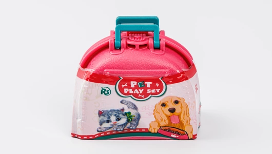 Игровой набор "Котик в чемодане"