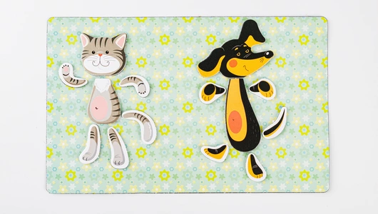 Игра магнитная развивающая "Зоопарк", ВП