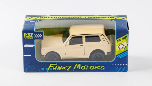 Машинка инерционная с открывающимися дверями, в ассорт.