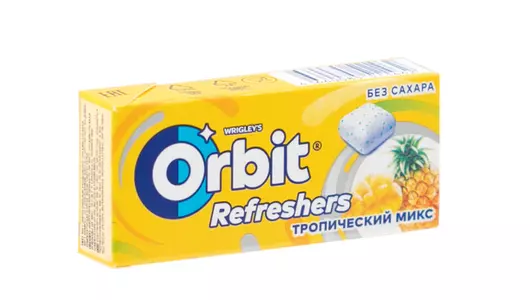 Жевательная резинка Orbit Тропик 16 г Жевательная резинка Orbit Тропик 16 г