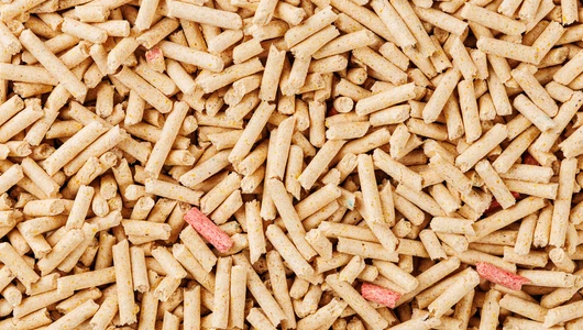 Наполнитель для кошачьего туалета древесный "Сакура", 1,9 кг