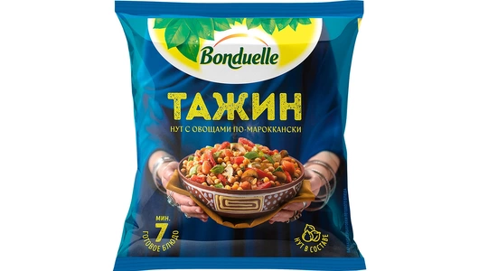 Нут с овощами Бондюэль Тажин по-мароккански 400 г Нут с овощами Бондюэль Тажин по-мароккански 400 г