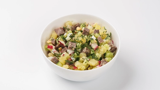 Окрошка с говядиной, 180 г