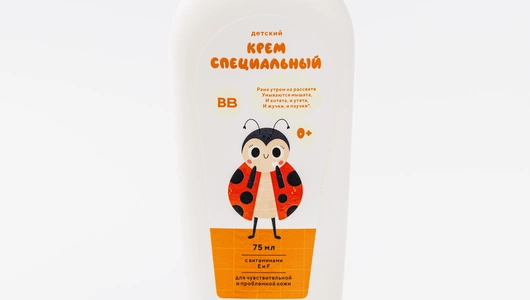 Специальный детский крем для чувствительной и проблемной кожи