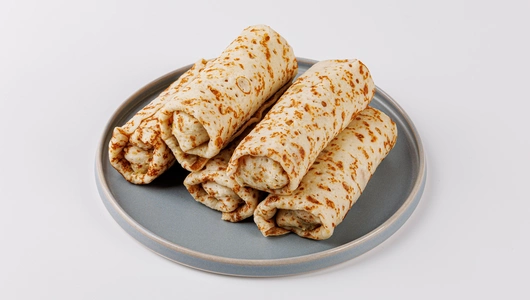 Блинчики с капустой и яйцом, зам.