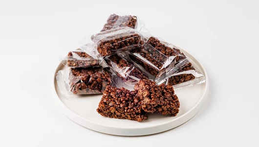 Батончик злаковый со сгущенным молоком и какао, ВЕС