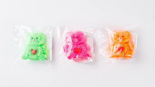 Игрушка-антистресс "Медвежонок" со светом