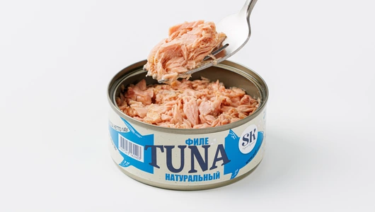 Тунец (скипджек) филе натуральный, 140 г