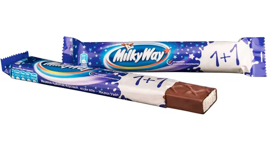 Шоколадный батончик Milky Way 52 г Шоколадный батончик Milky Way 52 г