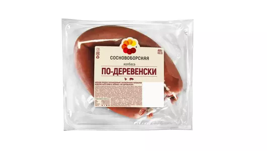 Колбаса полукопченая Сосновоборская По-Деревенски 400 г