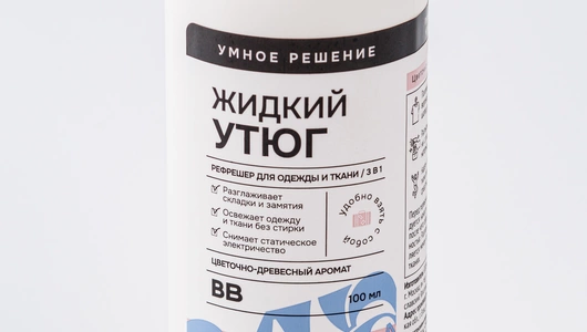 Жидкий утюг с цветочно-древесным ароматом, 100 мл