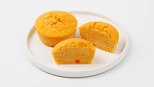 Маффин морковный без глютена, зам.