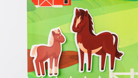 Набор для творчества (на липучках): Мама и Малыш