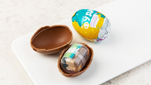 Яйцо шоколадное с игрушкой "Фудик"