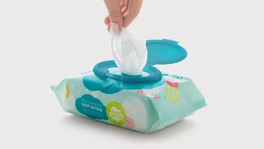 Салфетки влажные детские Lovular Sweet Kiss 100 шт