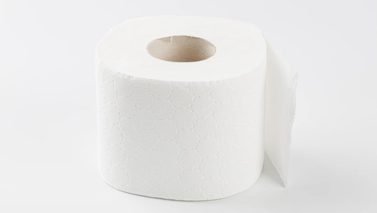 Бумага туалетная 3 слоя белая, 4 рулона
