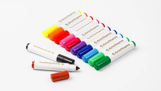 Набор фломастеров, на водной основе, 12 цветов