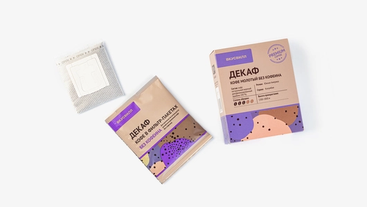 Кофе 100% Арабика Декаф в фильтр-пакетах 6 шт, кафе Кофе 100% Арабика Декаф в фильтр-пакетах 6 шт, кафе