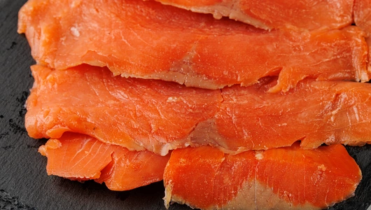 Нерка холодного копчения ломтики, 100 г