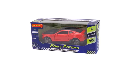 Машинка инерционная с открывающимися дверями, в ассорт.