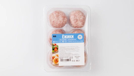 Ежики из индейки