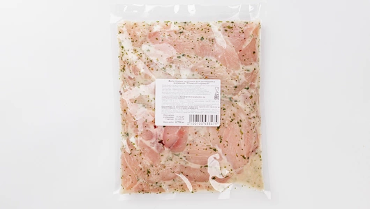 Филе грудки цыпленка-бройлера для запекания в маринаде "Сливочно-пряный" Филе грудки цыпленка-бройлера для запекания в маринаде "Сливочно-пряный"