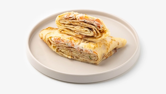 Блин с форелью и творожным сыром, СП шт