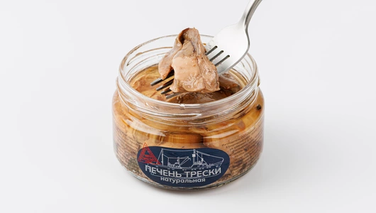 Печень трески натуральная ст/б, 200 г