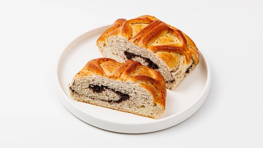 Булочка "Дантель" с маком