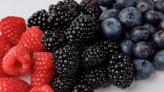 Ассорти ягодное (Малина, Голубика, Ежевика), 150 г