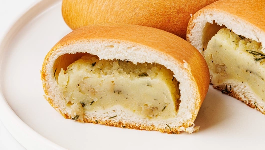Пирожок постный с&nbsp;картофелем, 2 шт