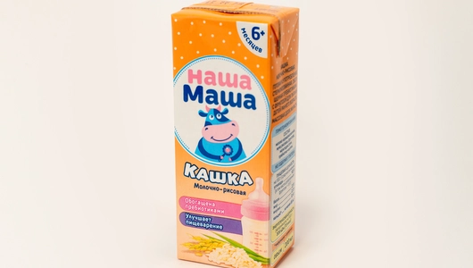 Каша молочная Наша Маша рисовая 2% 200 г