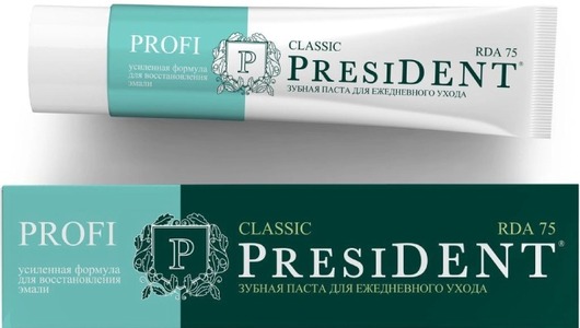 PresiDENT PROFI Classic Зубная паста для ежедневного ухода 50 мл
